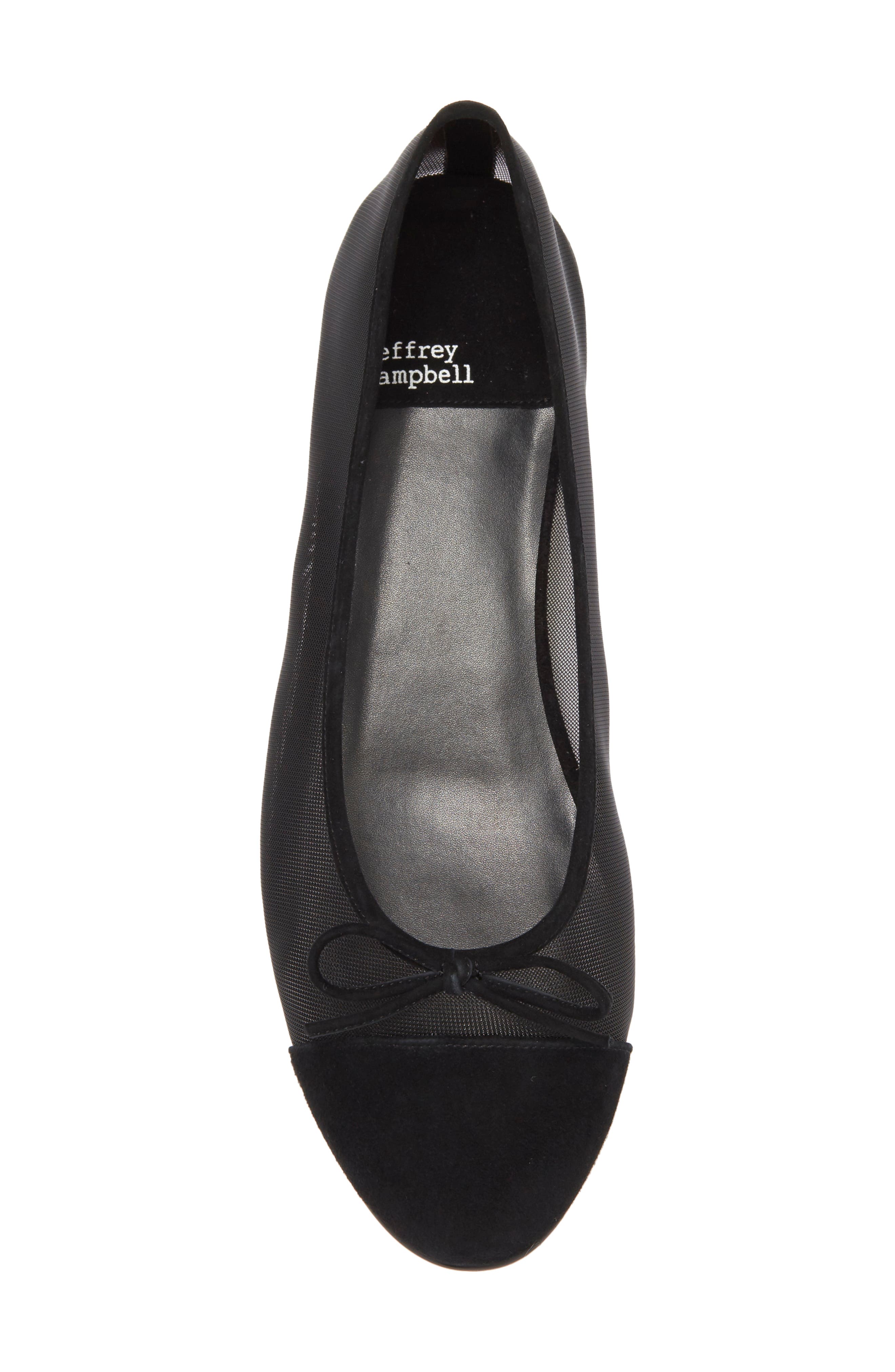 Jeffrey Campbell Releve Metallic Flat, Alternate, color, 