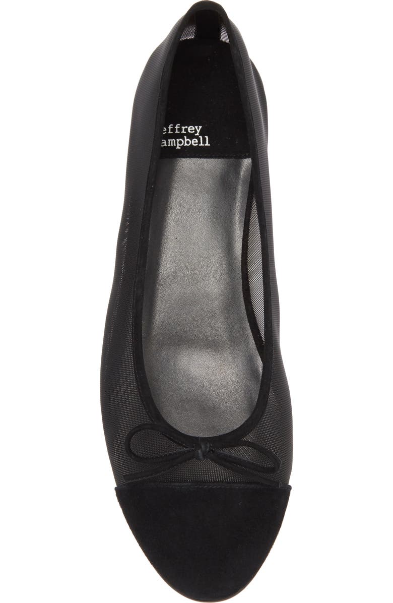 Jeffrey Campbell Releve Metallic Flat, Alternate, color,