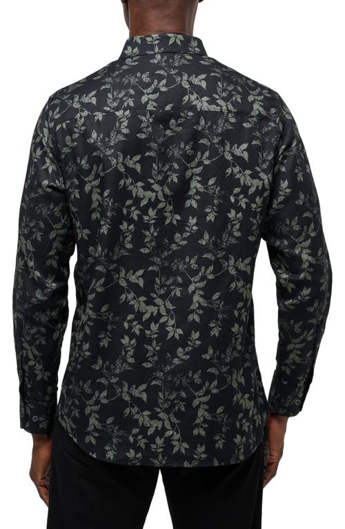 Travismathew Searchlight Button-up Shirt In Black