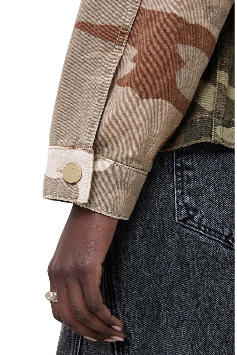 Amelia Camo Jacket, Alternate, color, CAMO GREEN