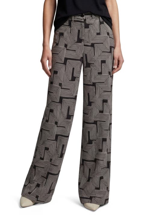 Inter Twine Womens Wide-leg Pant