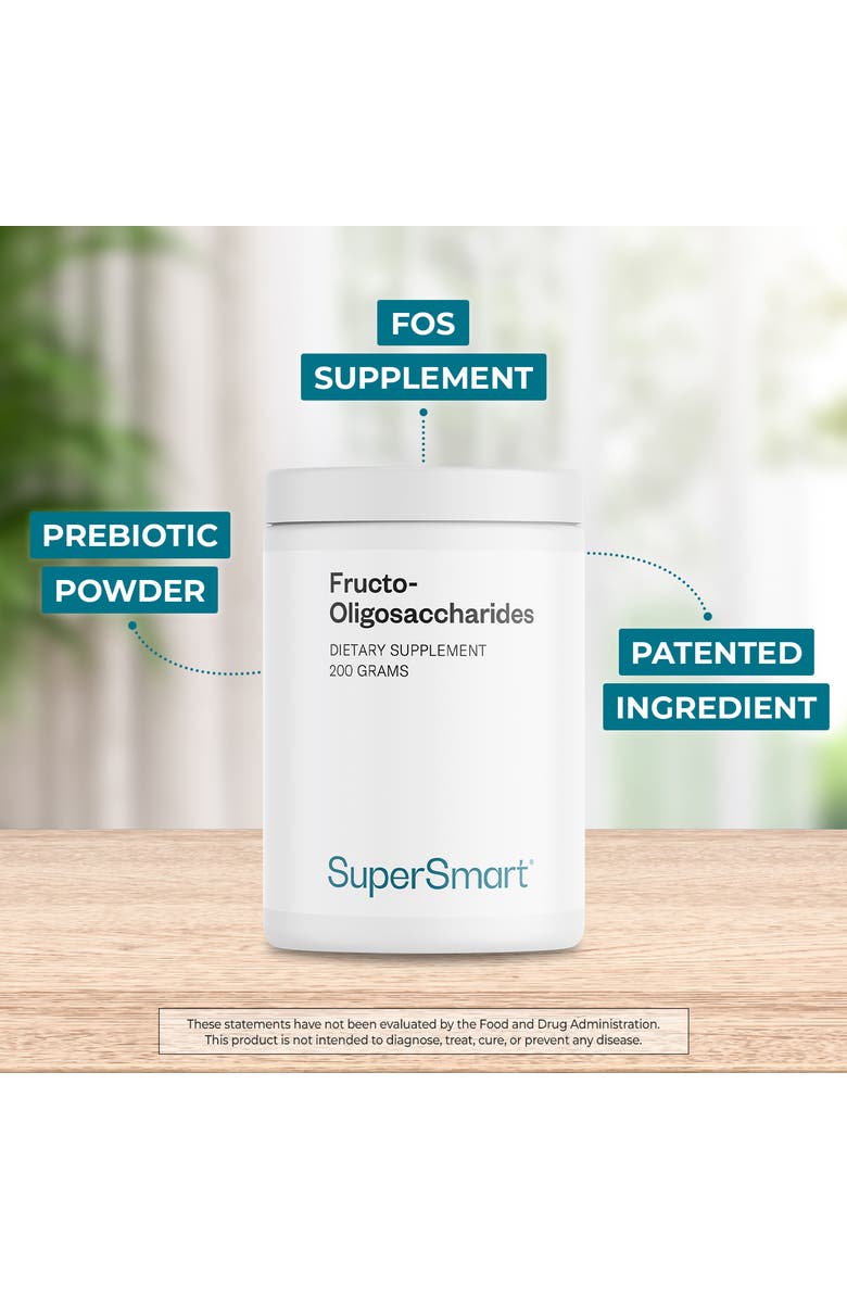 SuperSmart Fructo Oligosaccharides Powder, Alternate, color, NO COLOR