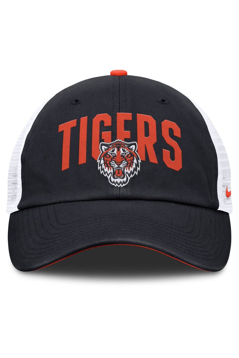 Men's Nike  Navy Detroit Tigers Primetime Club Adjustable Trucker Hat, Alternate, color, Navy