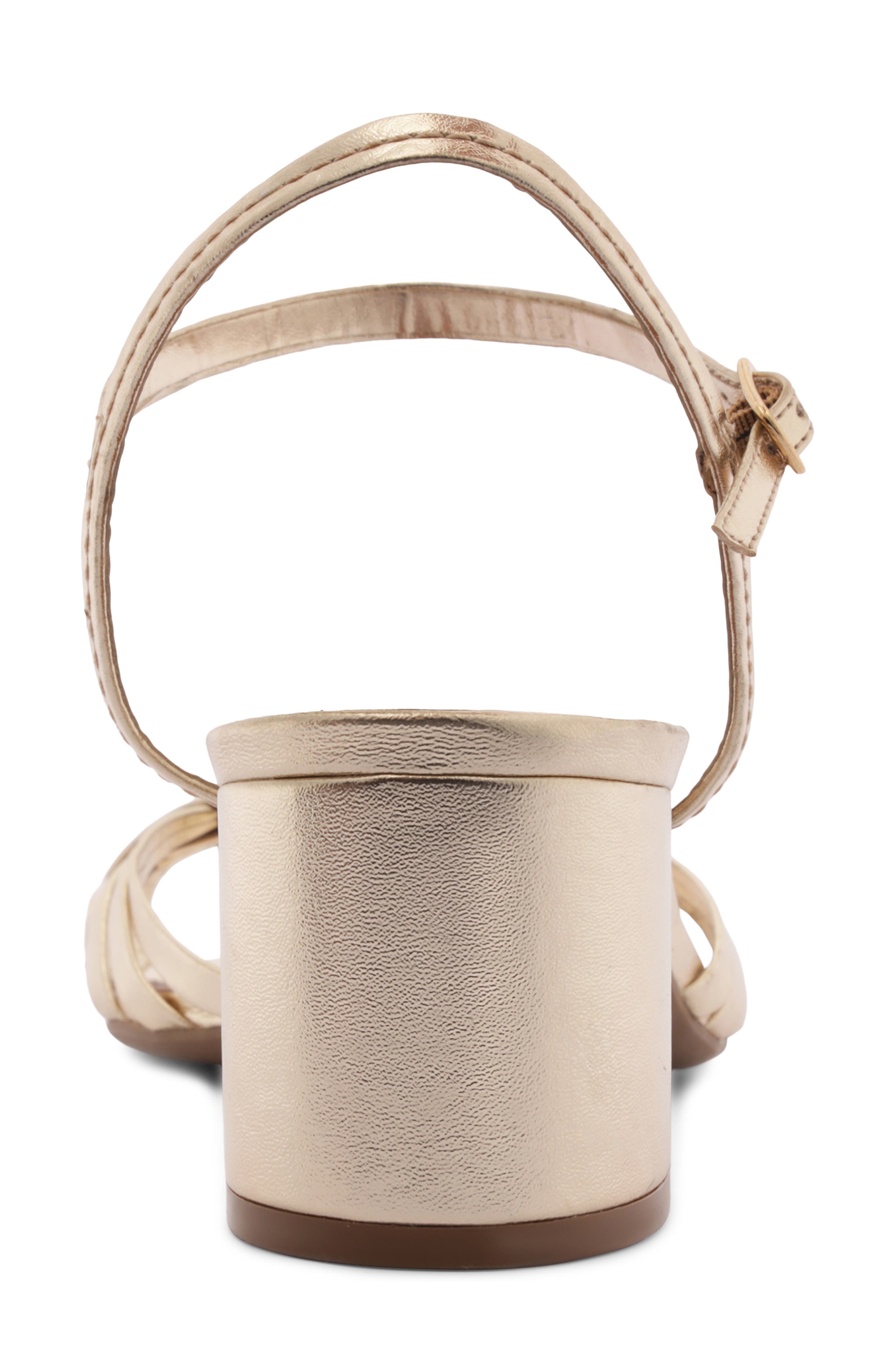 Nina Mid Block Sandal, Alternate, color, PLATINO
