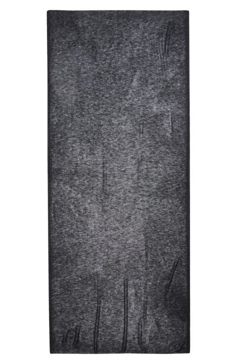 Fine Gauge Cashmere & Metallic Scarf