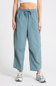 Z by Zella Breakaway Crinkled Track Ankle Pants