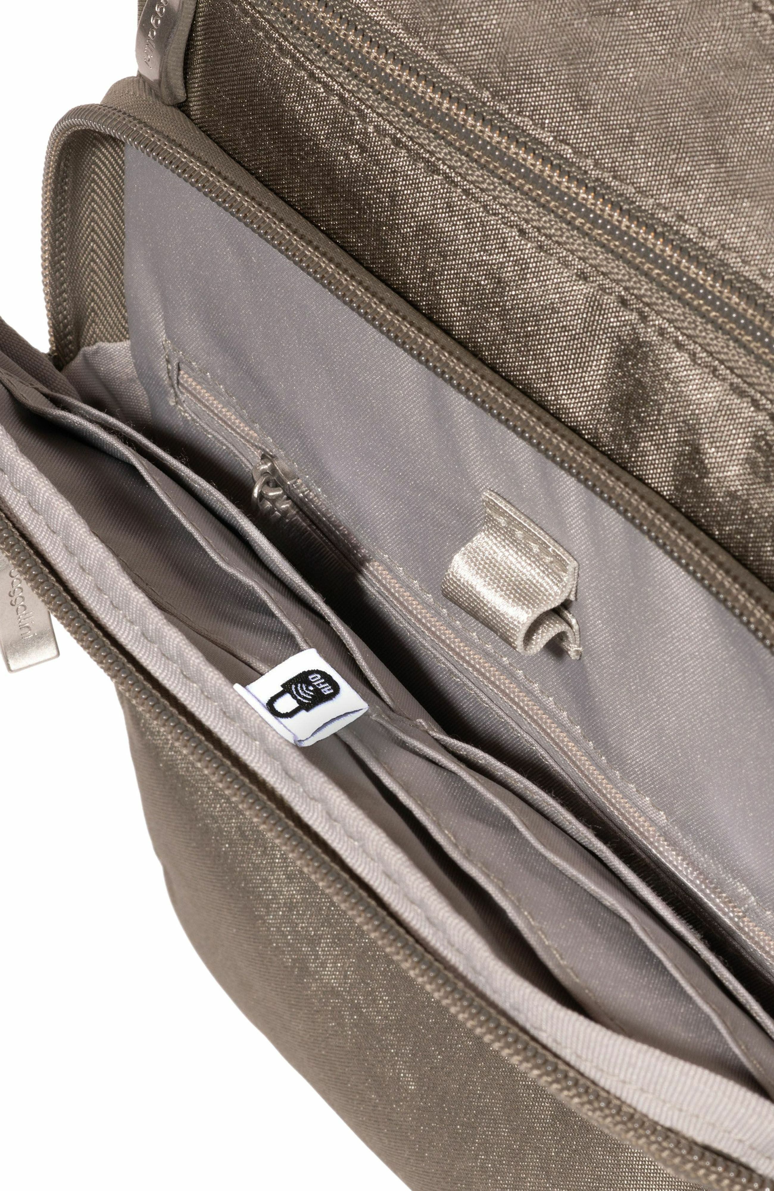 BAGGALLINI Out And About Crossbody Bag, Alternate, color, Sterling Shimmer