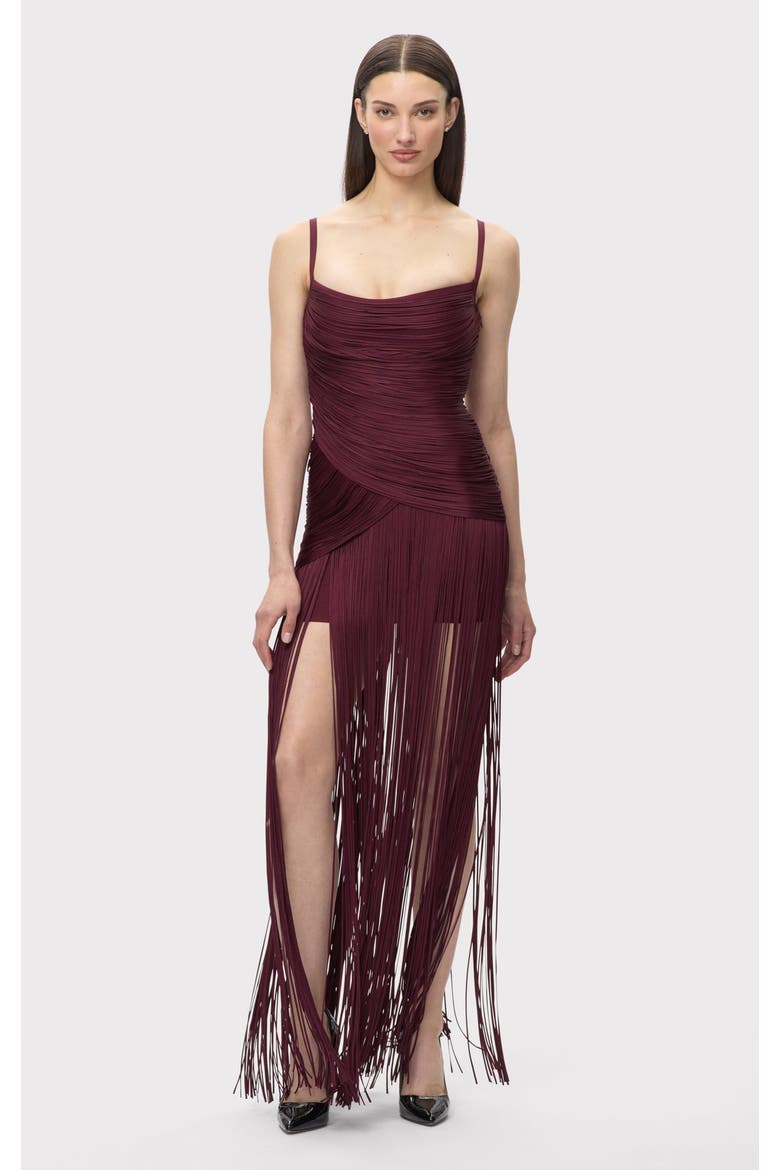 The Carly Gown, Alternate, color, DEEP RED