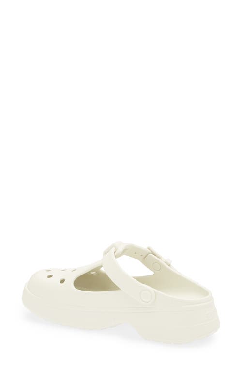 Shop Crocs Gender Inclusive Classic Mary Jane Clog In Linen