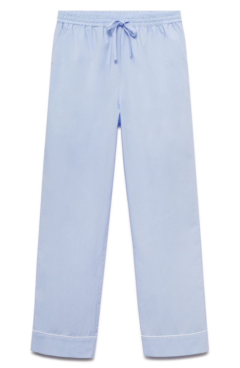 MANGO Drawstring Straight Leg Lounge Pants, Alternate, color,