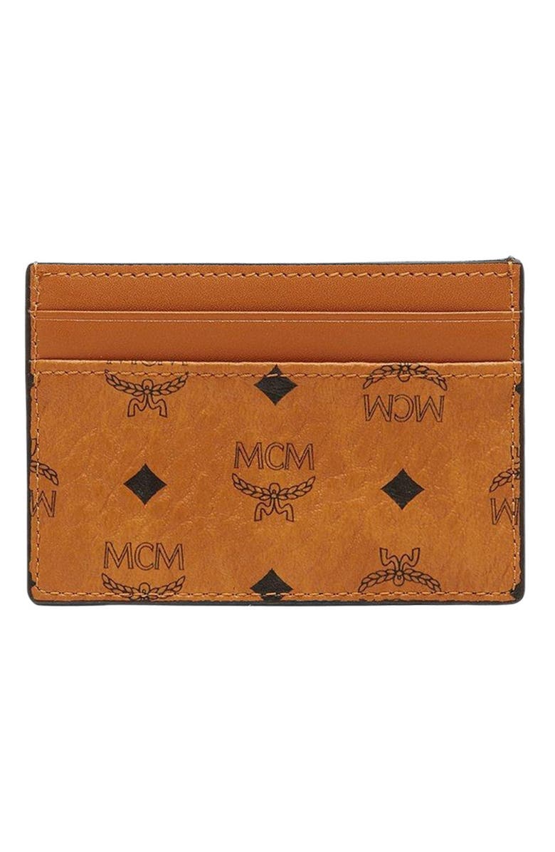 MCM Card Case in Visetos Original, Alternate, color, 