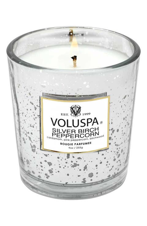 Silver Birch & Peppercorn Classic Candle