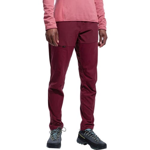 La Sportiva Machina Tech Pants In Burgundy