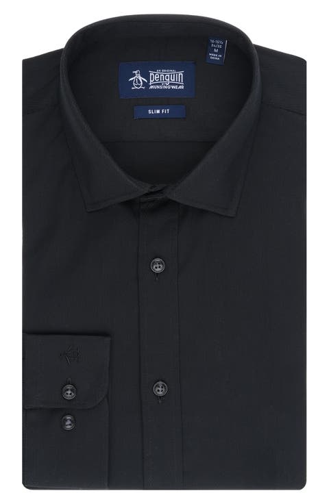 Diamond Dobby Slim Fit Dress Shirt