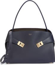 FERRAGAMO Small Hug Leather Shoulder Bag