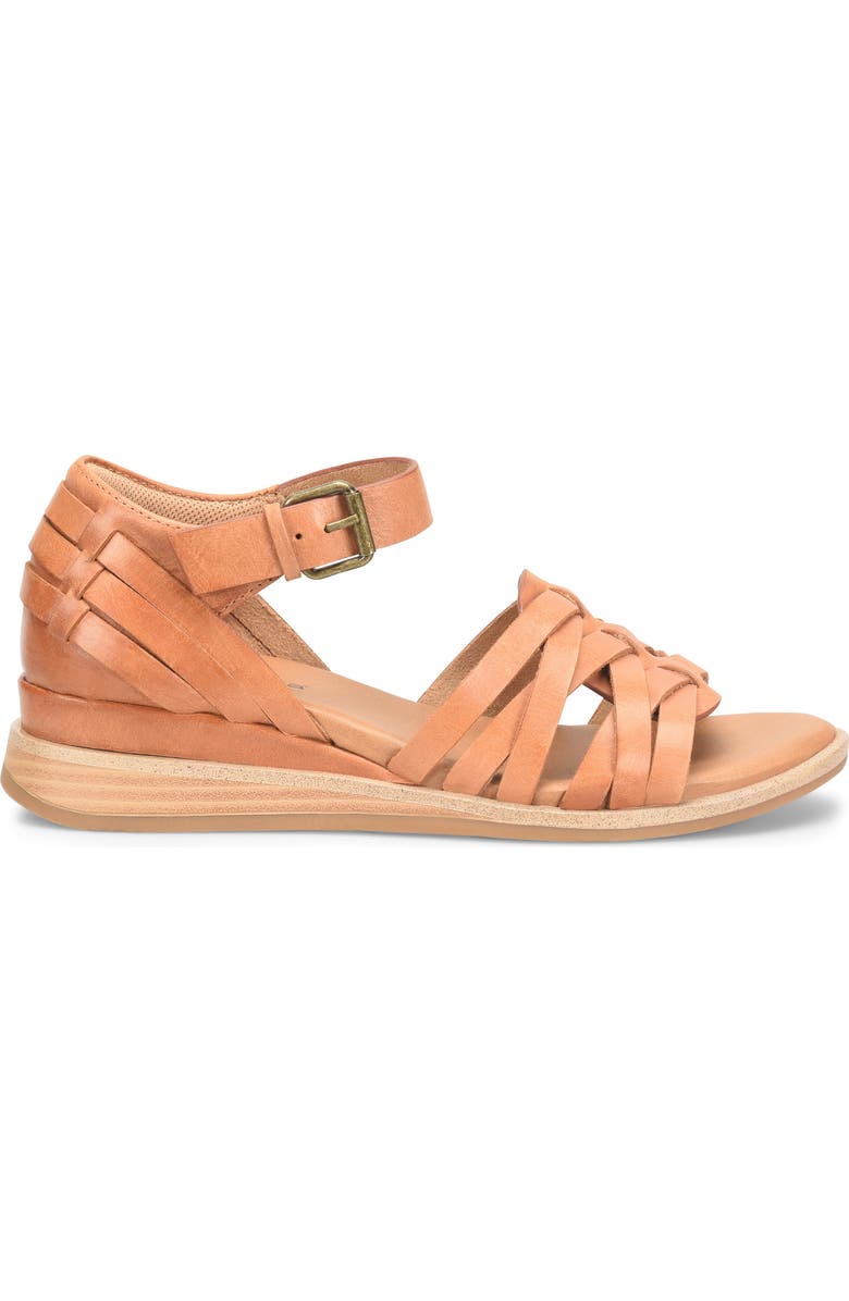 Comfortiva Marina Wedge Sandal, Alternate, color, Luggage