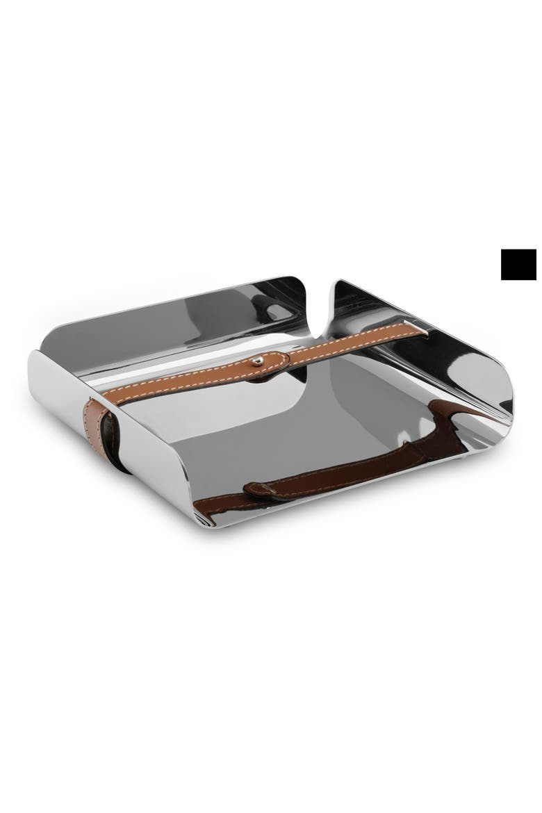 Tahoe Napkin Holder, Main, color, METALLIC SILVER