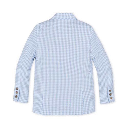 HOPE & HENRY HOPE & HENRY BABY BOYS' ORGANIC SEERSUCKER SUIT JACKET, INFANT 