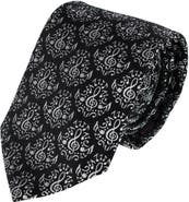 Trafalgar Maestro's Melody Mayhem Muscial Note Novelty Silk Necktie
