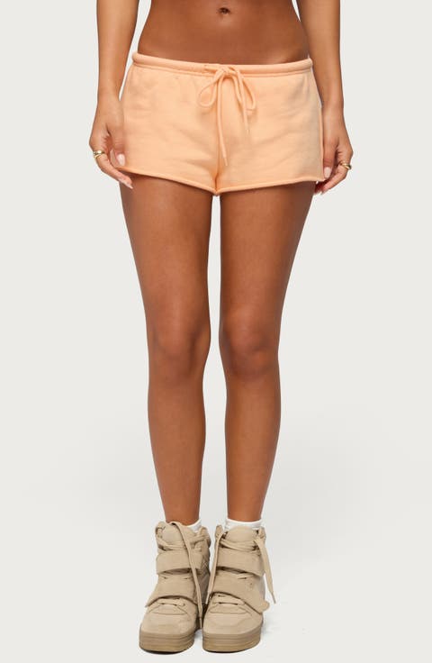 Cataleya Drawstring Microshorts