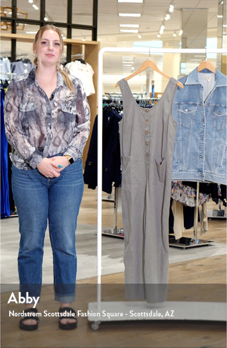 Sydney Beach Sleeveless Jumpsuit, sales video thumbnail