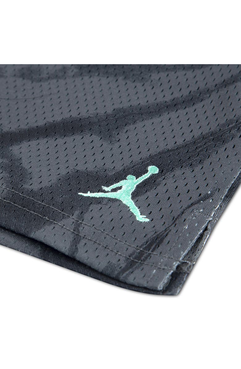 Jordan Kids' Tie Mesh Drawstrin Shorts, Alternate, color, Iron Gray