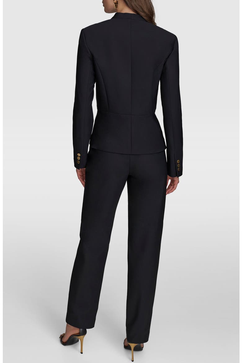 Wrap Blazer, Alternate, color, BLK