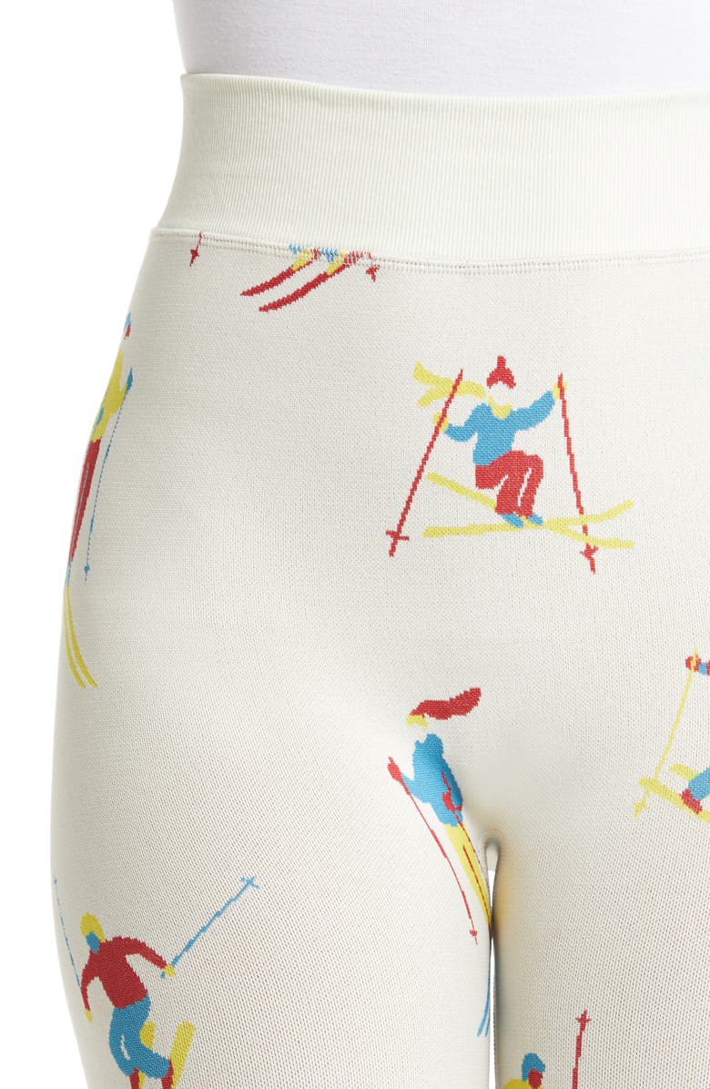 Sweaty Betty Ski Jacquard Base Layer Leggings, Alternate, color, 