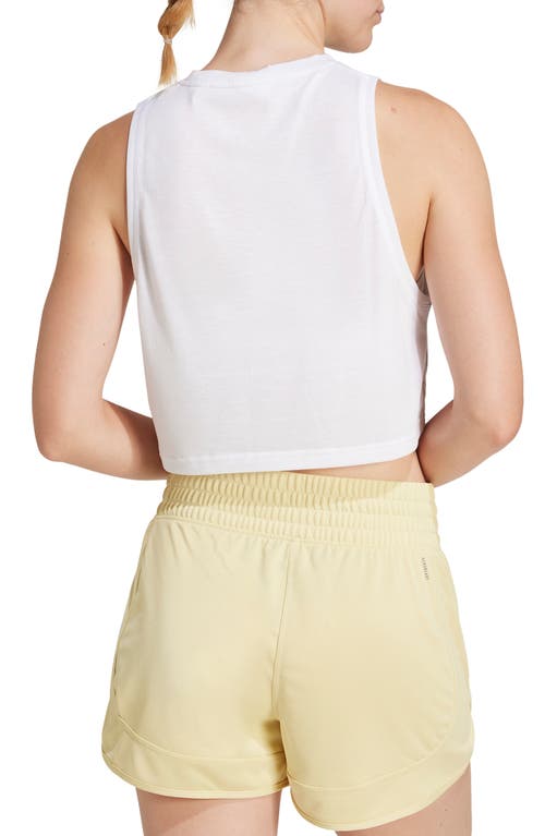 Adidas Originals Adidas Training Essentials Tank In White