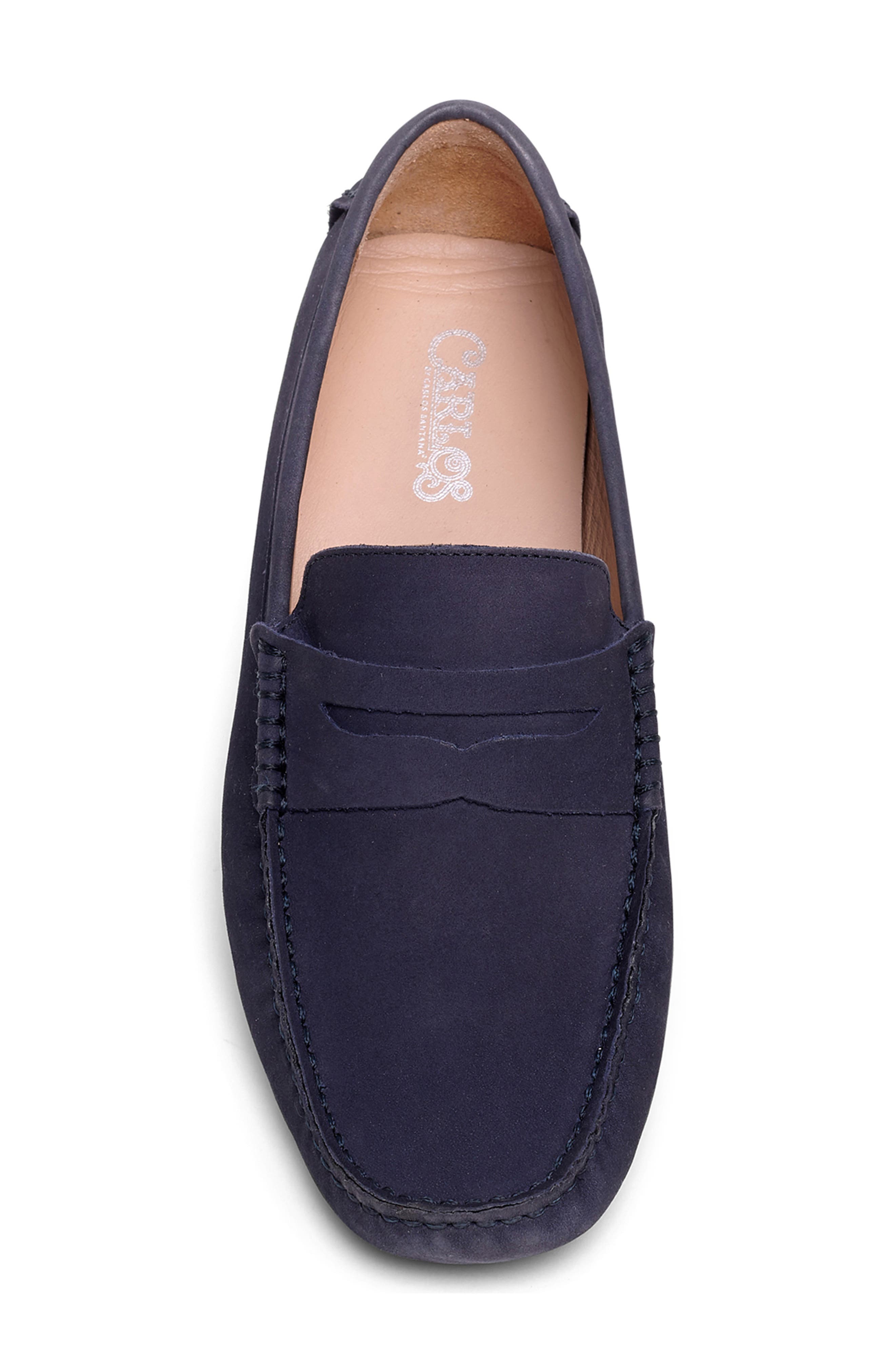 Ritchie Suede Driver, Alternate, color, NAVY
