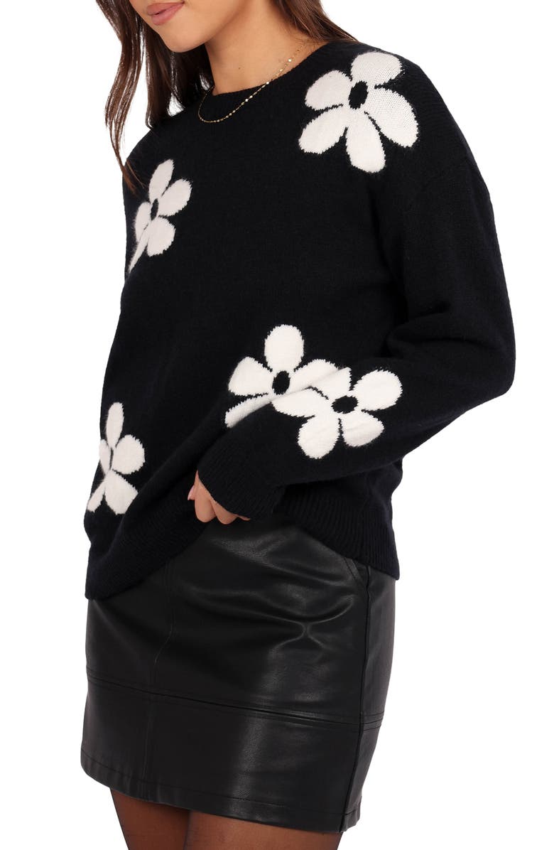 Petal & Pup Charlie Floral Crewneck Sweater, Alternate, color,