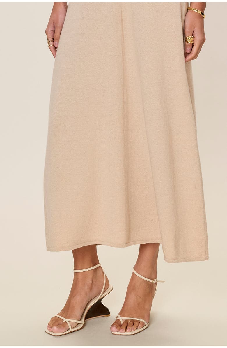 Rebecca Taylor Rhea Sweater Midi Dress, Alternate, color, Oatmeal