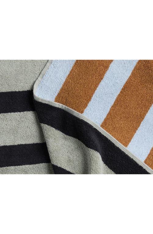 Parachute Cavana Organic Cotton Beach Towel In Sage And Honey