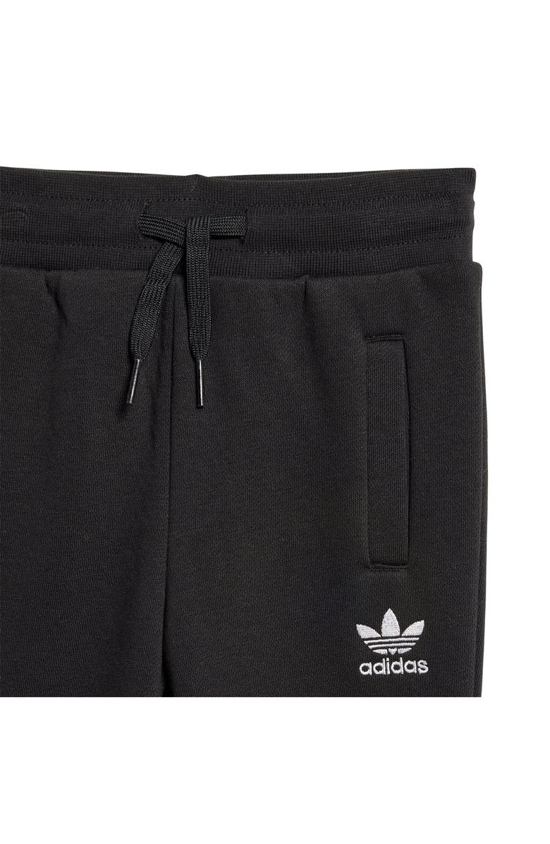 adidas Trefoil Essentials Crewneck Sweatshirt 
Joggers Set, Alternate, color, 
