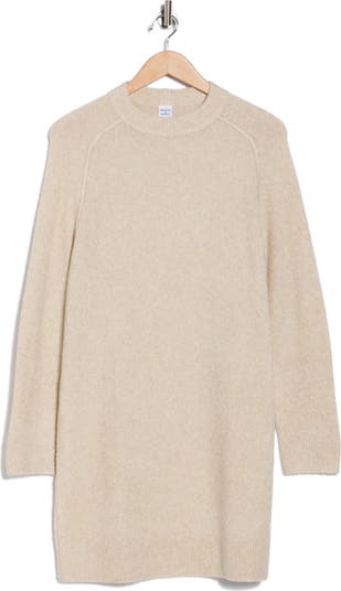 Raglan Sleeve Sweater Dress