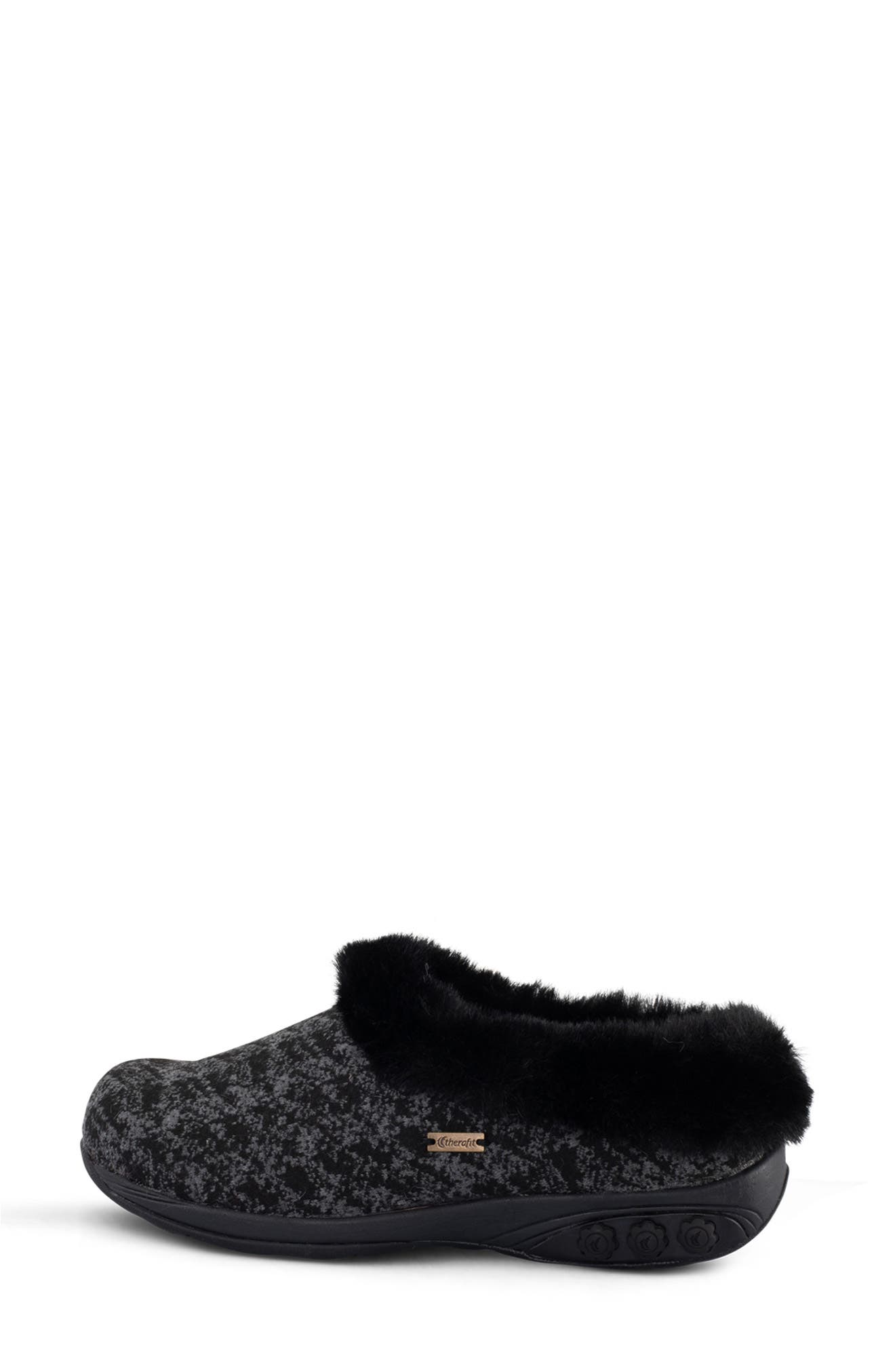 Therafit Adele Genuine Shearling Lined Sneaker Mule, Alternate, color, 