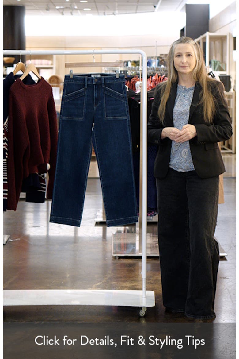 Quincy High Waist Ankle Straight Leg Jeans video