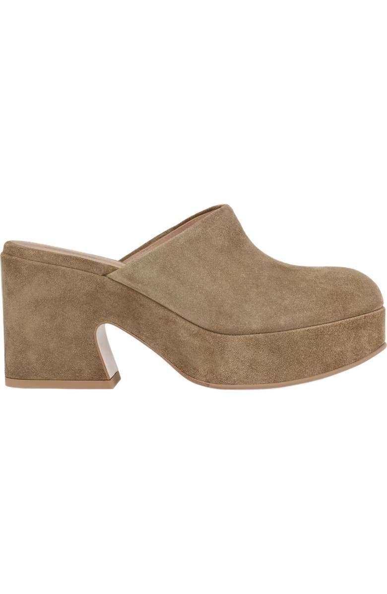 Gianvito Rossi Lyss Clog, Main, color, Brown