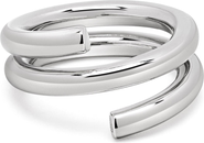 Nialaya Modern Spiral Ring