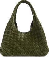 Bottega Veneta Small Campana Intrecciato Suede Tote