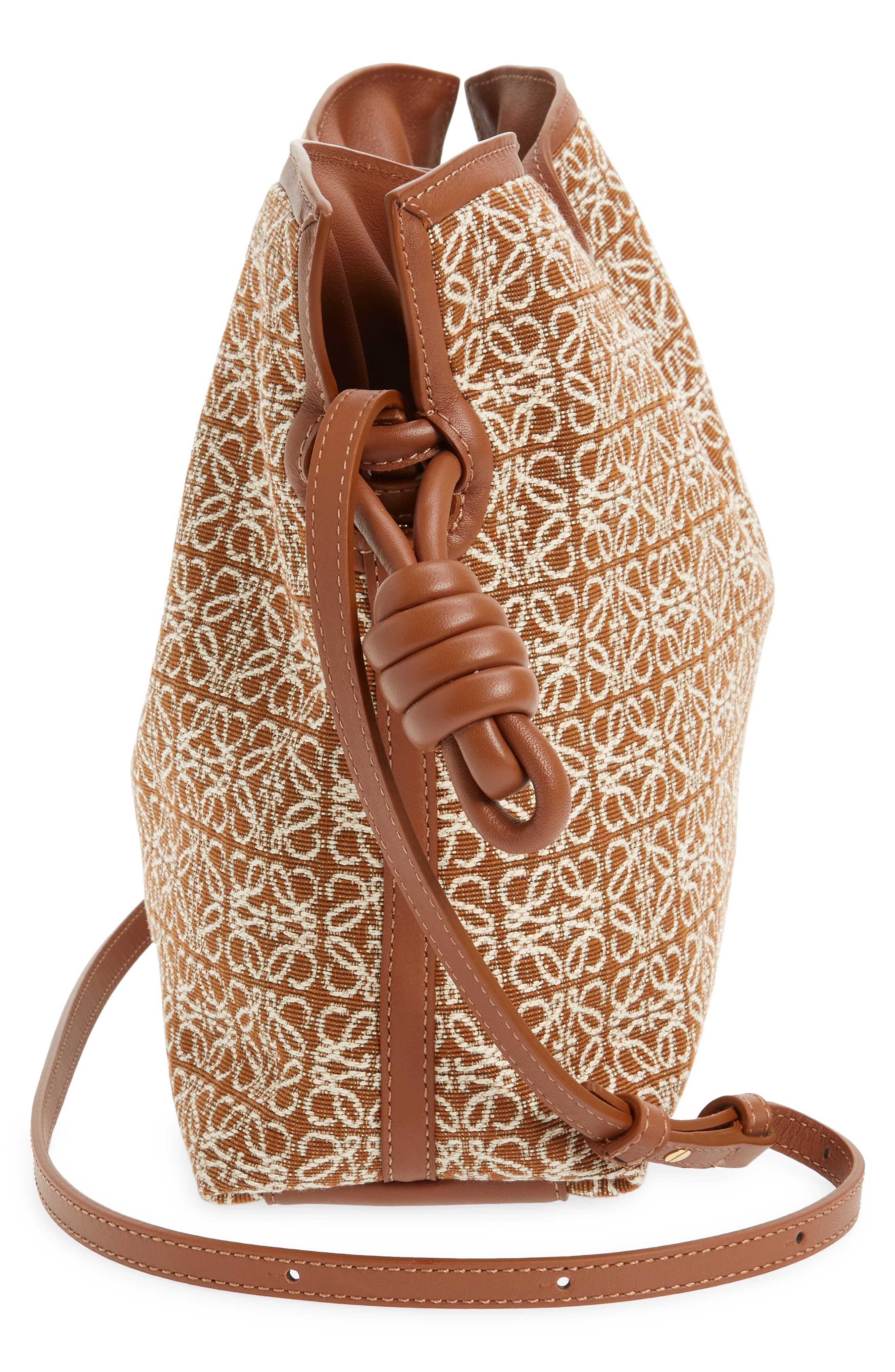 Loewe Flamenco Anagram Jacquard Bag, Alternate, color, 