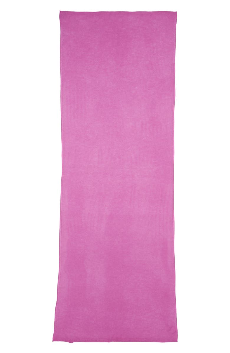 Nordstrom Cashmere Scarf, Alternate, color, Purple Cattleya