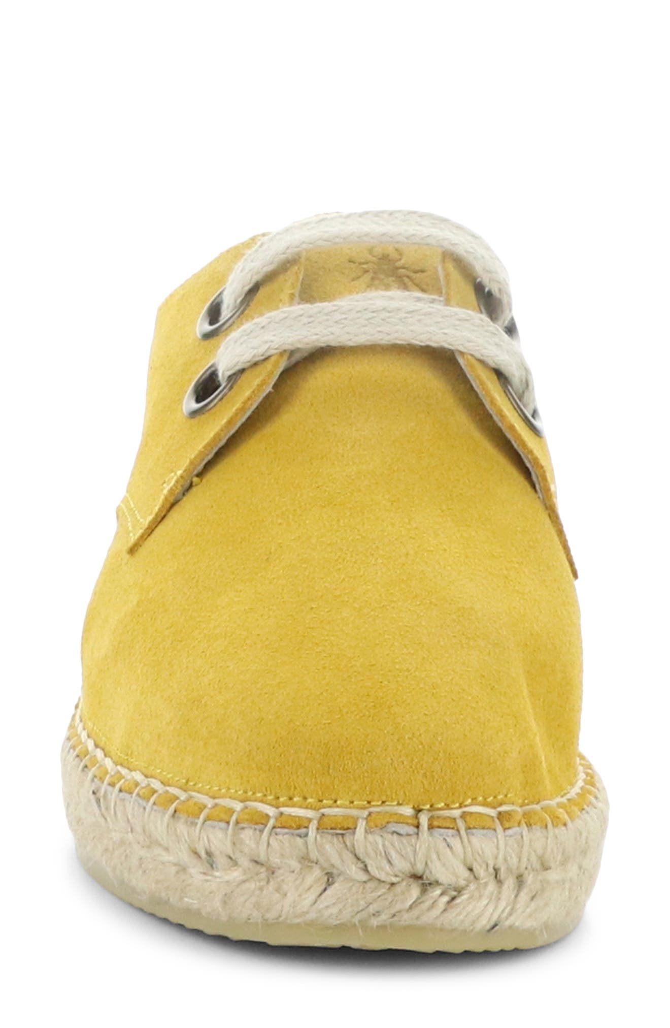 Espadrille Sneaker, Alternate, color, YELLOW SUEDE