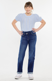 KanCan Milly Mid Rise Straight Jeans