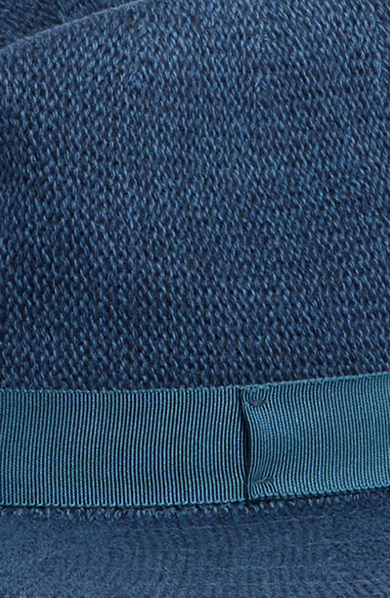 Brixton Lyons Packable Fedora, Alternate, color, Midnight Blue