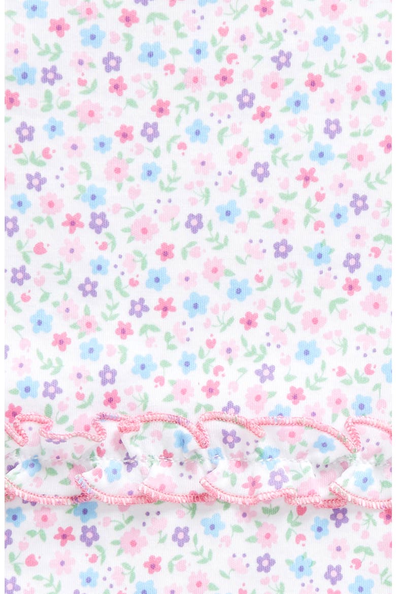 Print Pima Cotton Bubble Romper, Alternate, color, PINK