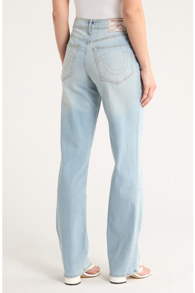 Sarah High Waist Straight Jeans, Alternate, color, LIGHT ENDLESS WASH