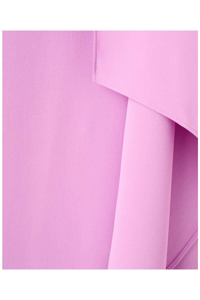 One-Shoulder Cape Maxi Dress, Alternate, color, LIGHT/ PASTEL PURPLE