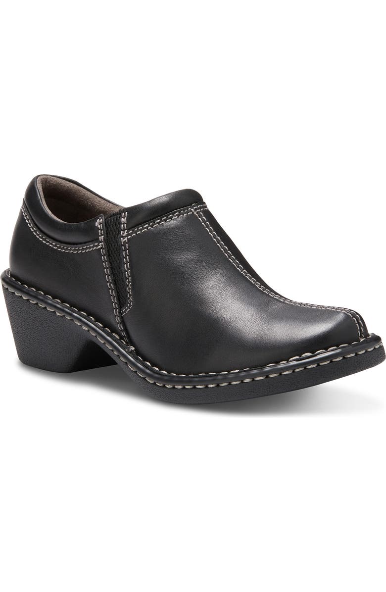 Eastland Amore Clog, Main, color, Black