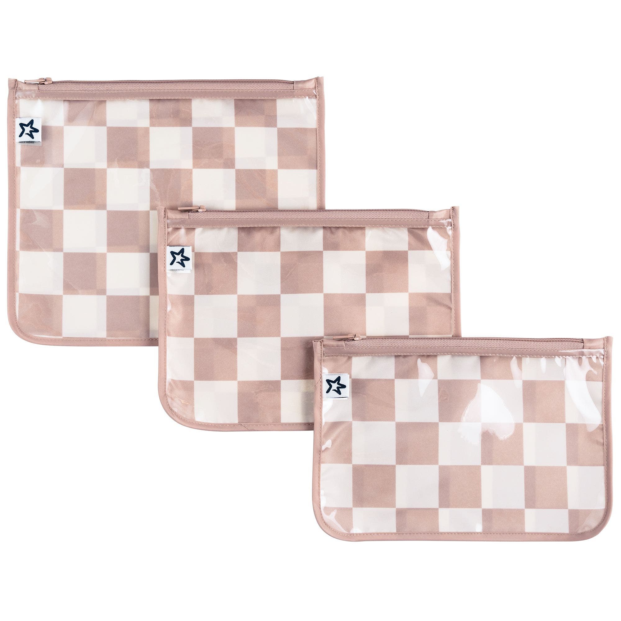Beige Checkers